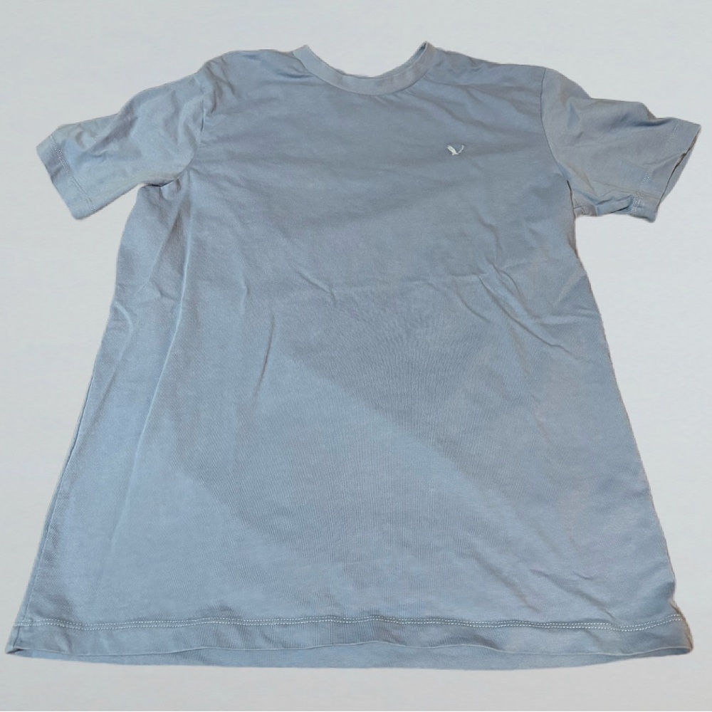 American Eagle Blue Cotton T-Shirt